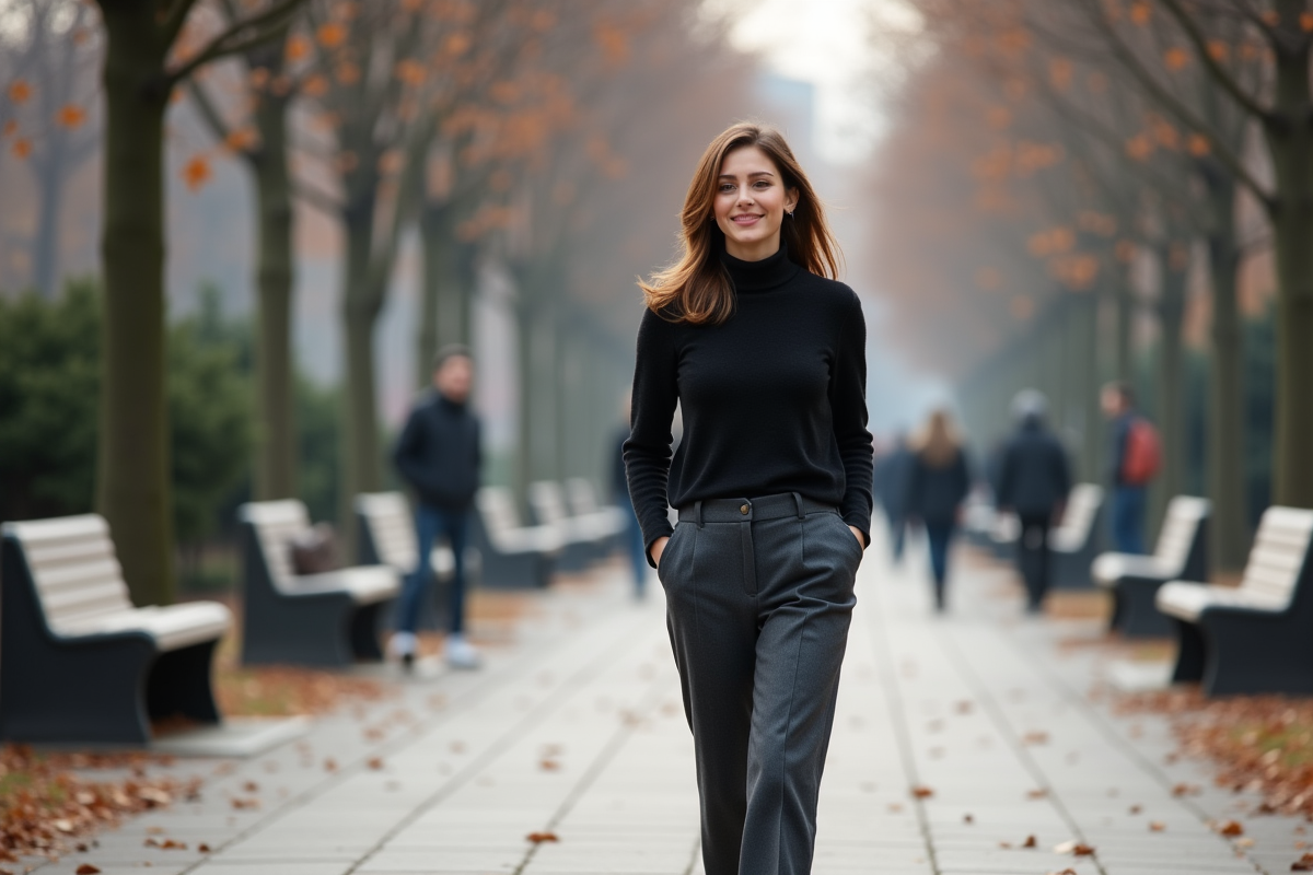 Pantalon idéal à porter en hiver 2026